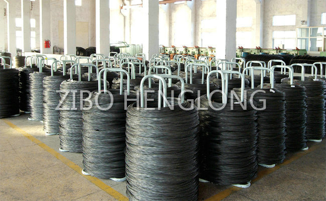 Spring steel wire