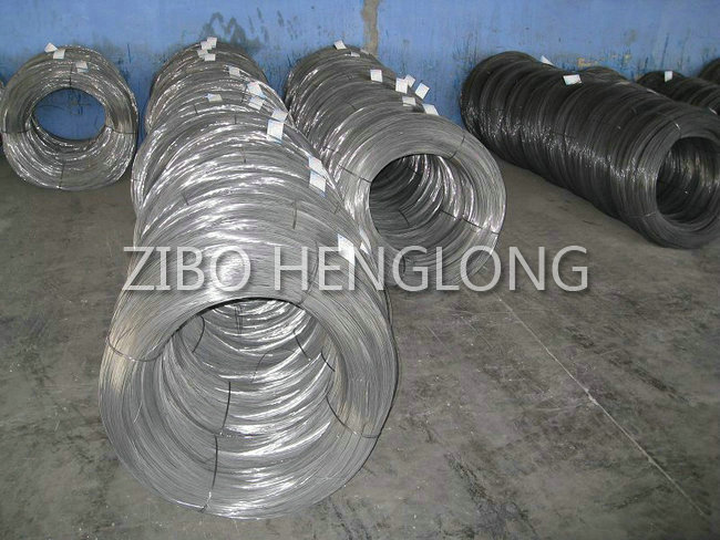 Spring steel wire