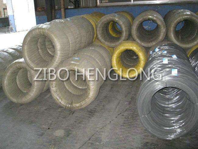 Spring steel wire