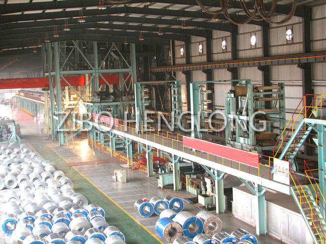 Galvanized production line