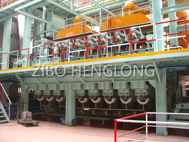 Tin production line