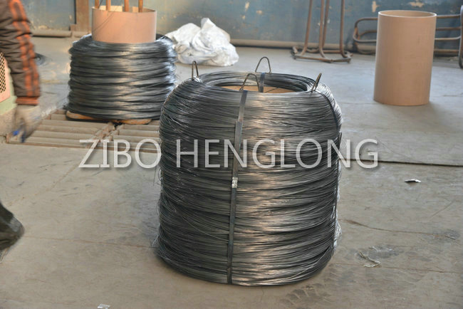 Spring steel wire