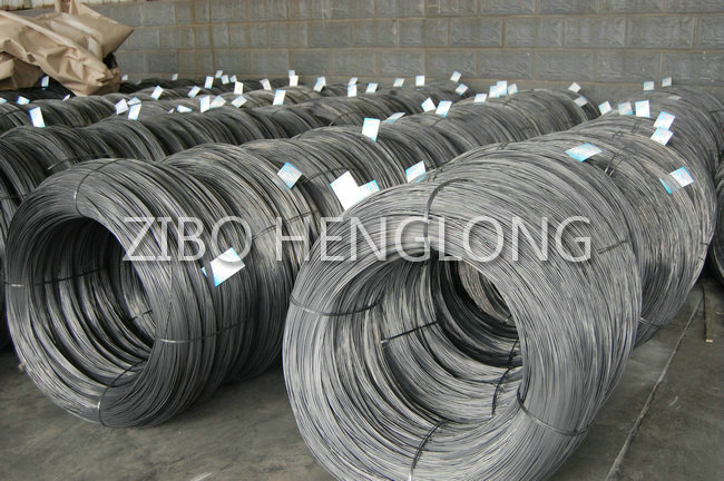 Spring steel wire