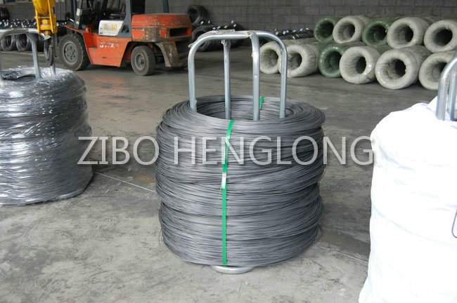 Spring steel wire