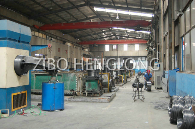 Spring steel wire