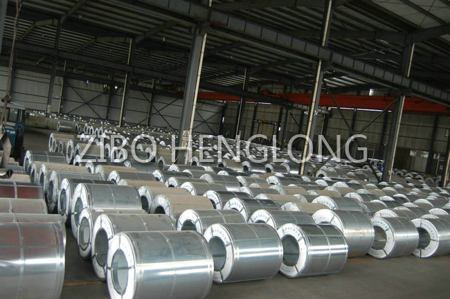 Color coated steel coil