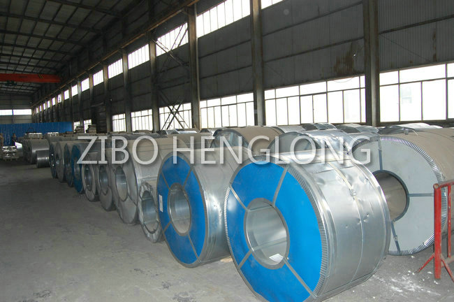 Color coated steel coil