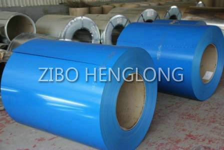 Color coated steel coil